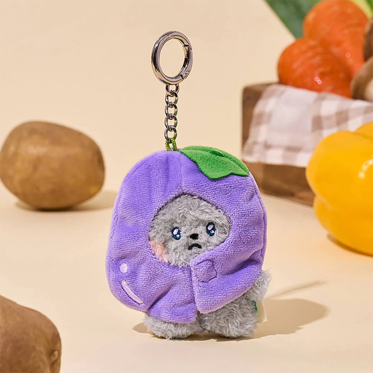 LINE FRIENDS minini Farm Plush Keyring - Image 21