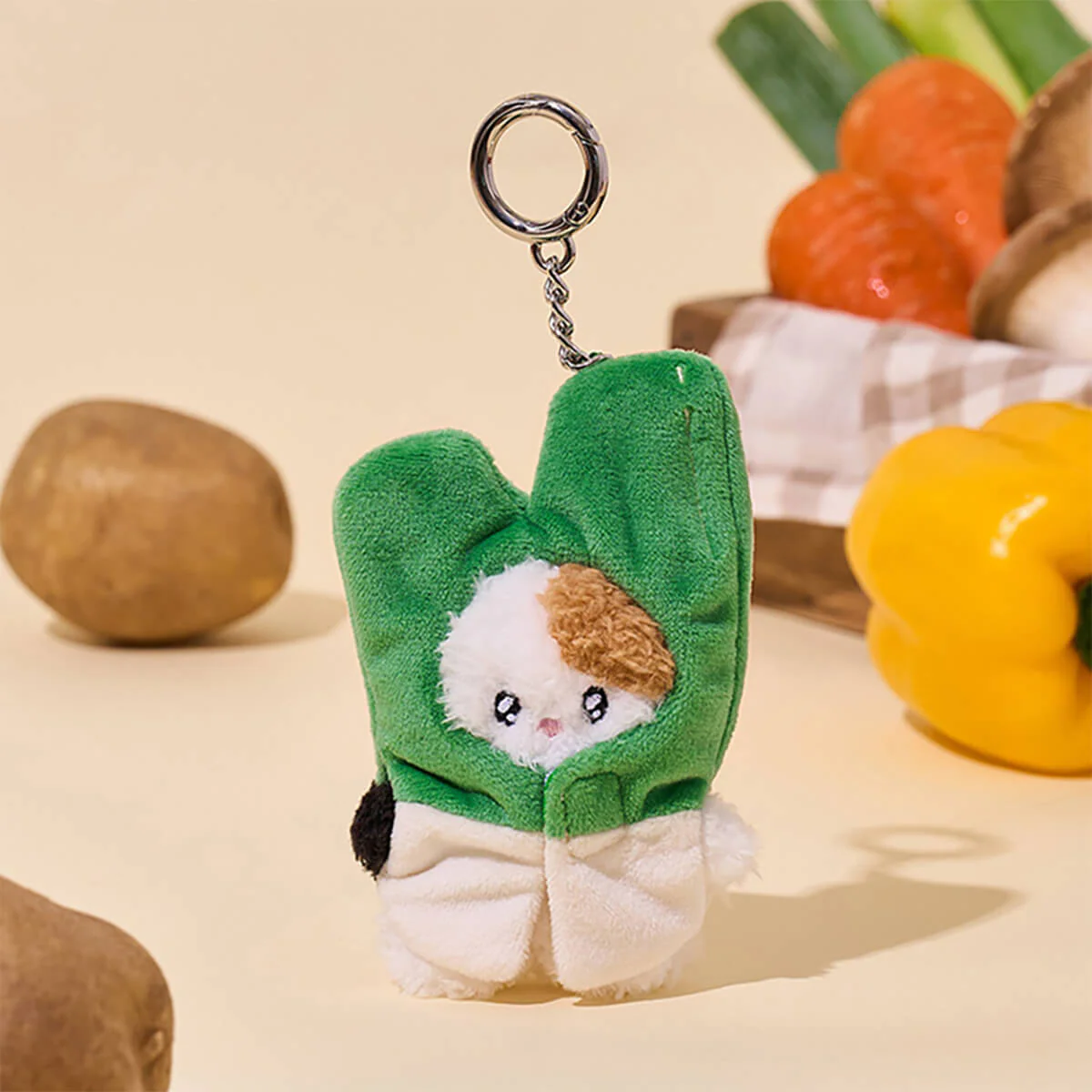 LINE FRIENDS minini Farm Plush Keyring - Image 24