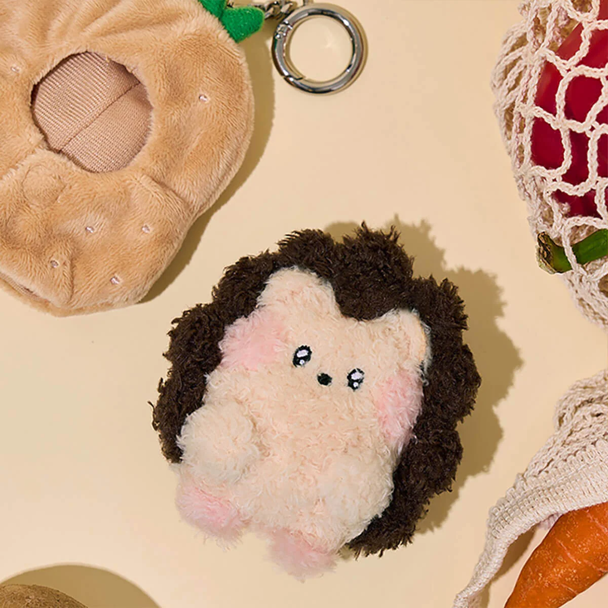 LINE FRIENDS minini Farm Plush Keyring - Image 29