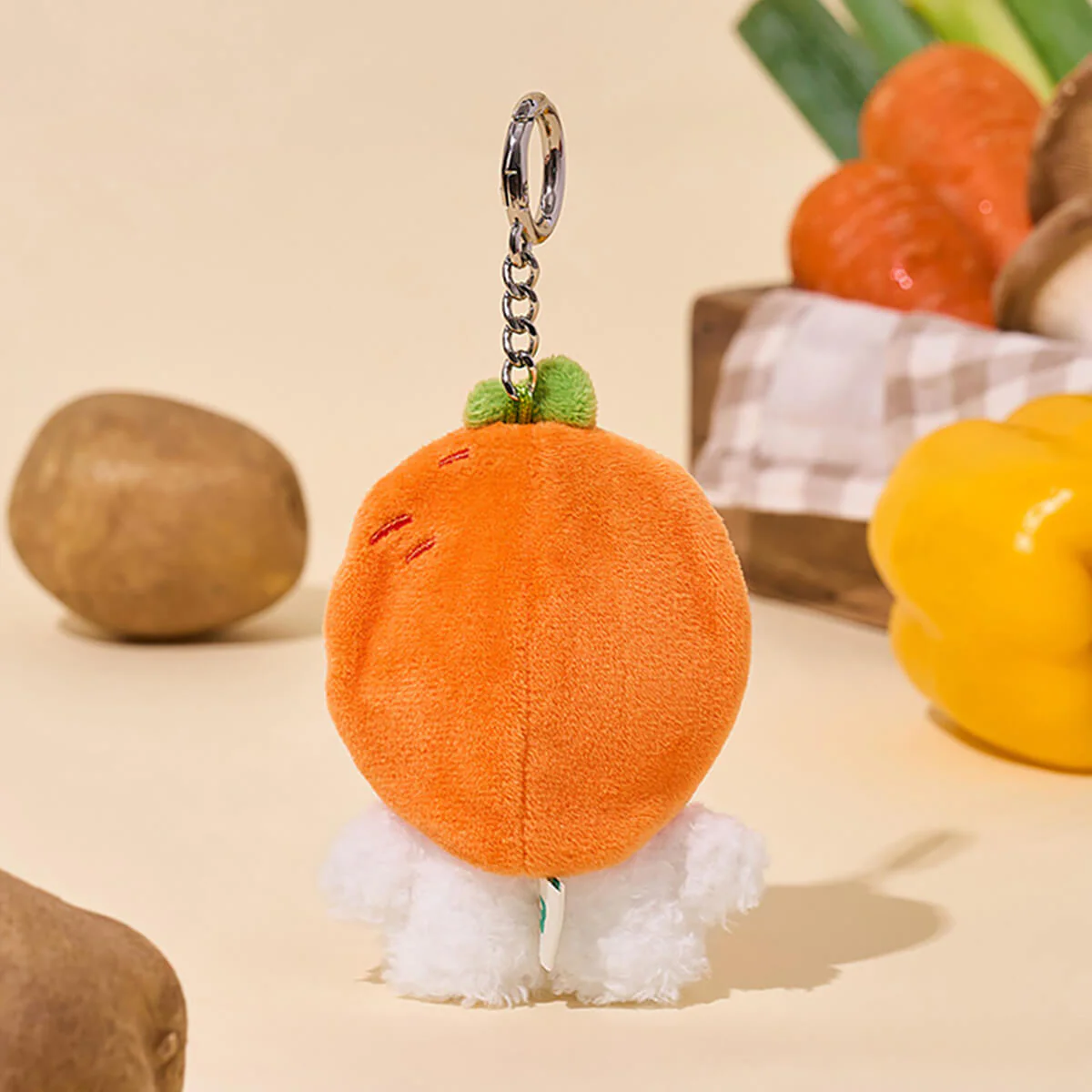 LINE FRIENDS minini Farm Plush Keyring - Image 7