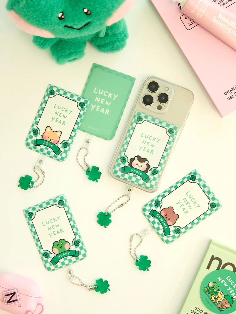 LINE FRIENDS minini Lucky New Year Phone Tap Photo Holder