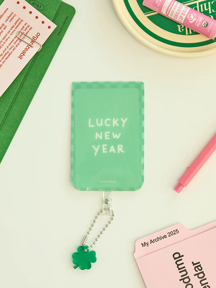LINE FRIENDS minini Lucky New Year Phone Tap Photo Holder - Image 10