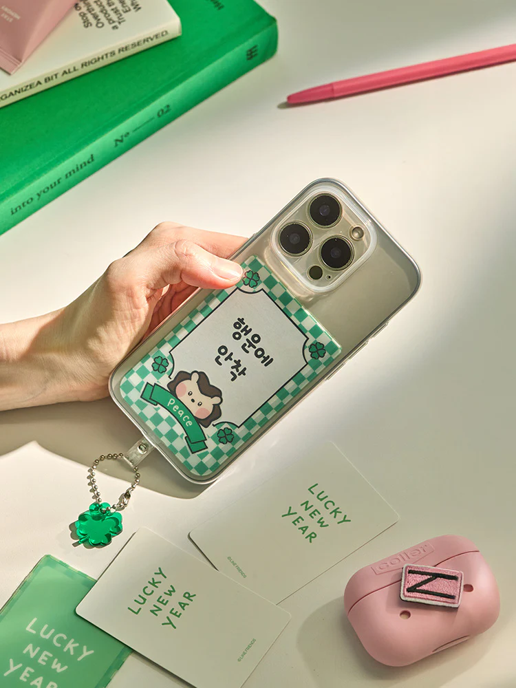 LINE FRIENDS minini Lucky New Year Phone Tap Photo Holder - Image 11