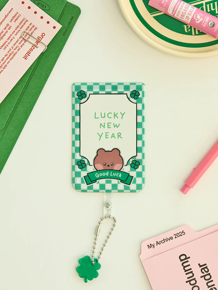 LINE FRIENDS minini Lucky New Year Phone Tap Photo Holder - Image 2