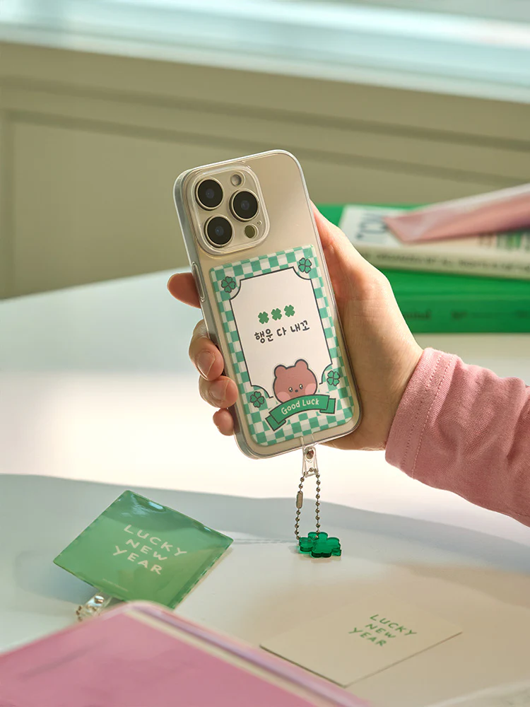 LINE FRIENDS minini Lucky New Year Phone Tap Photo Holder - Image 4