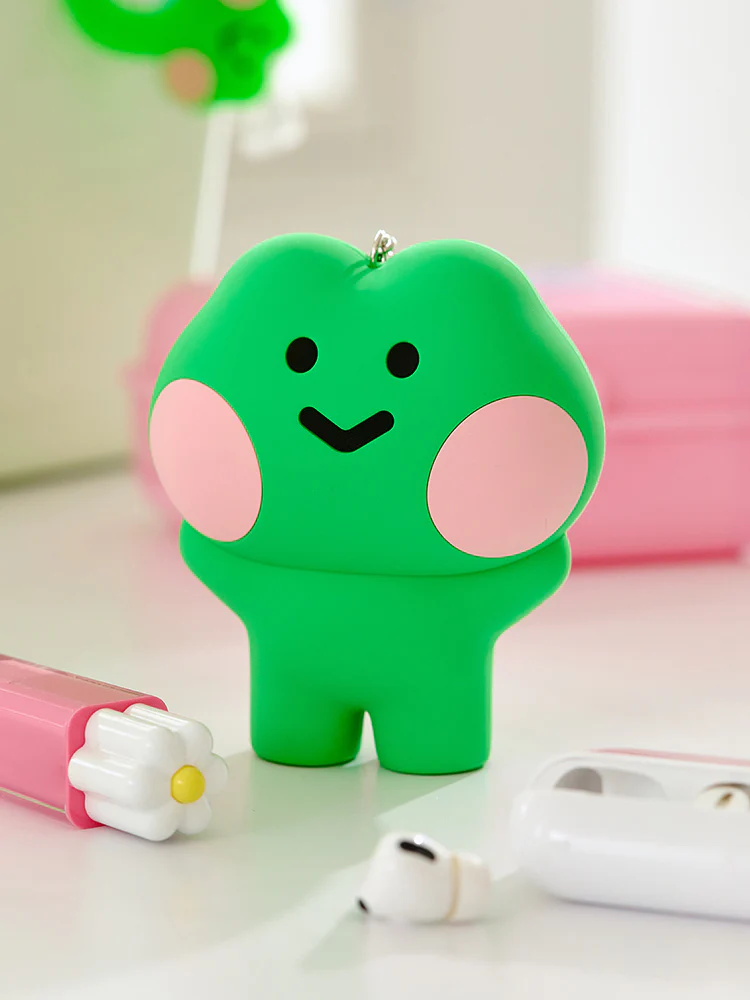 LINE FRIENDS minini STAY WITH lenini Silicone Keyring Pouch - Image 4