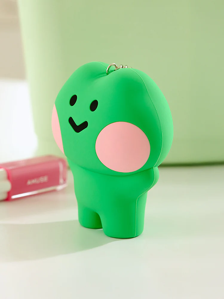 LINE FRIENDS minini STAY WITH lenini Silicone Keyring Pouch - Image 5