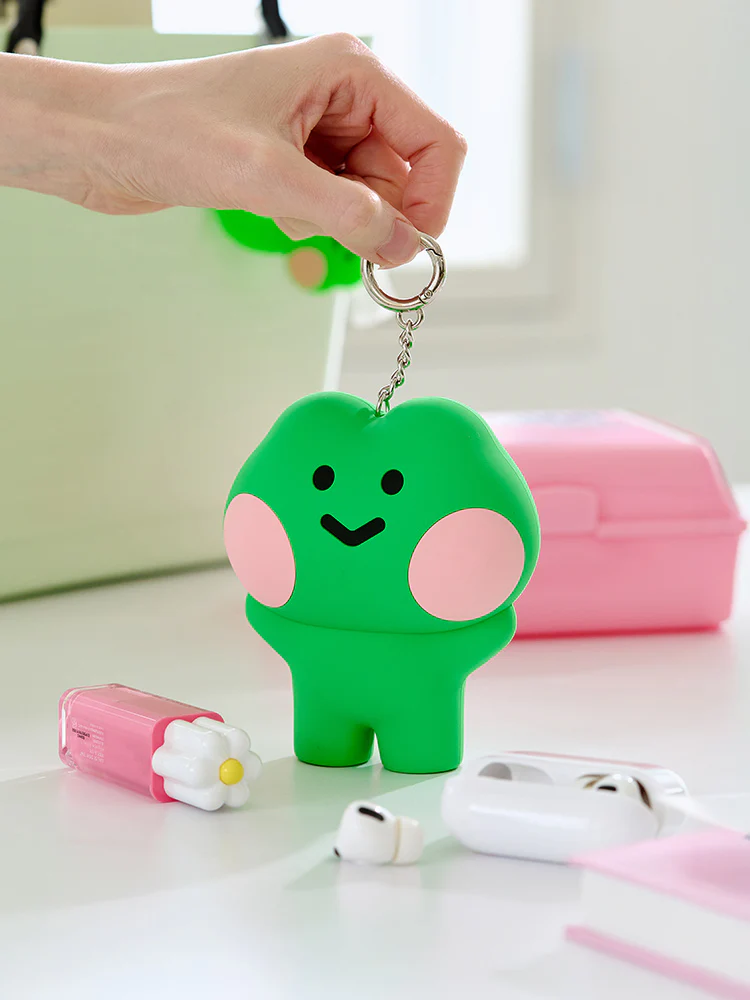 LINE FRIENDS minini STAY WITH lenini Silicone Keyring Pouch - Image 8