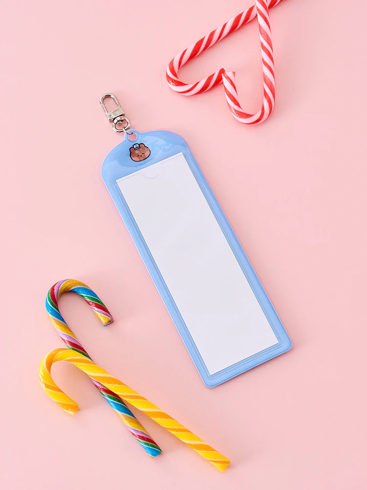 LINE FRIENDS minini Theme Park Photo Keyring - Image 3