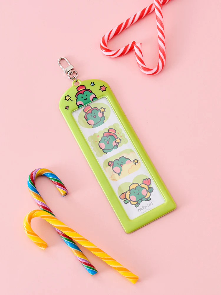 LINE FRIENDS minini Theme Park Photo Keyring - Image 8