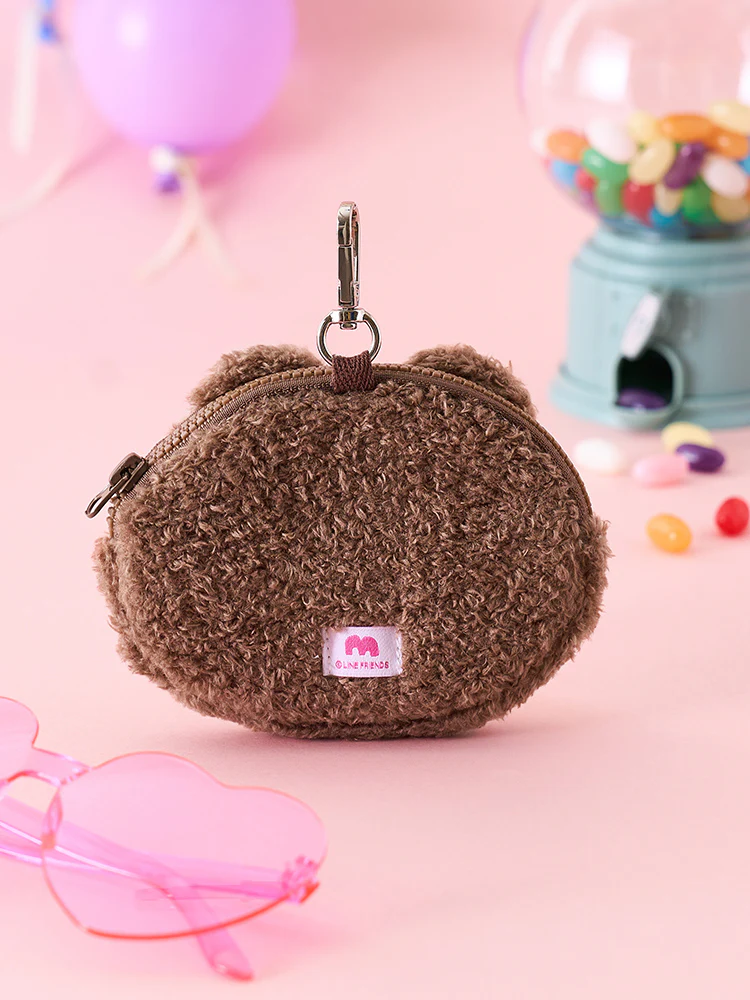 LINE FRIENDS minini Theme Park Pouch Keyring - Image 3