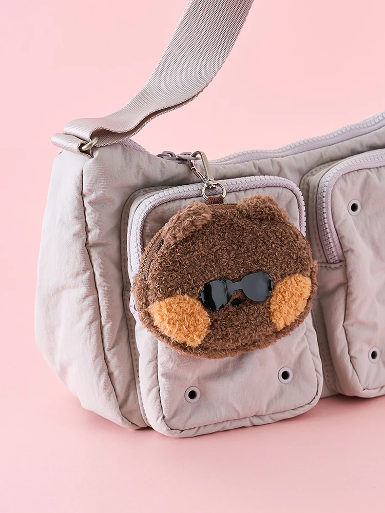 LINE FRIENDS minini Theme Park Pouch Keyring - Image 5