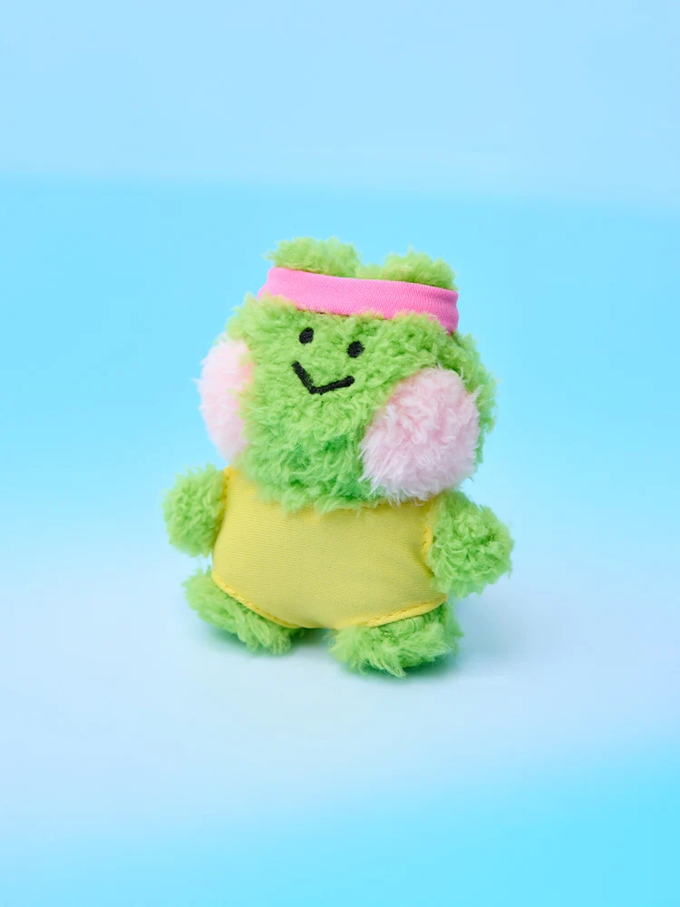 LINE FRIENDS minini World Plush Keyring Pouch Set - Image 11