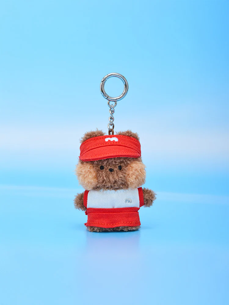 LINE FRIENDS minini World Plush Keyring Pouch Set - Image 4