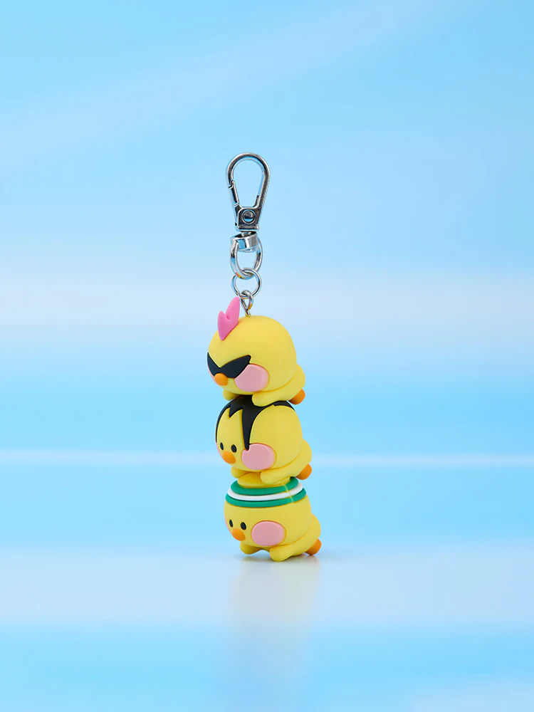 LINE FRIENDS minini World selini Figure Keyring - Image 2