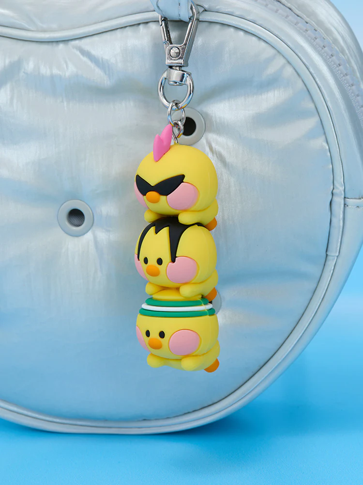 LINE FRIENDS minini World selini Figure Keyring - Image 5