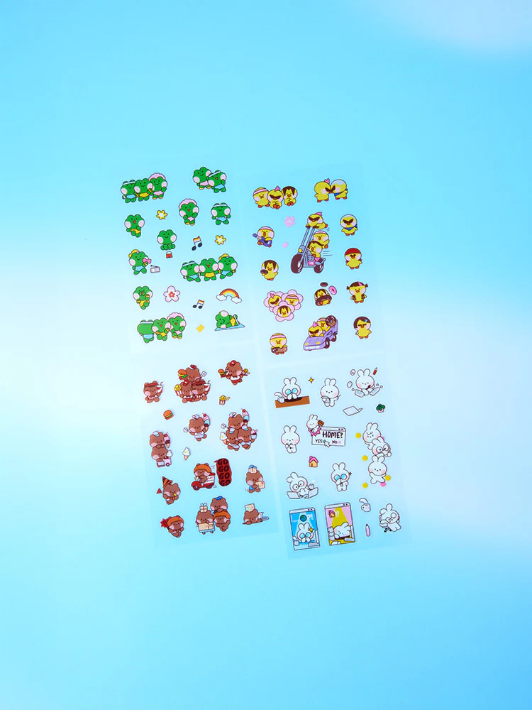 LINE FRIENDS minini World Stickers