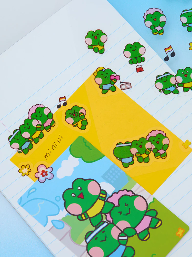 LINE FRIENDS minini World Stickers - Image 3