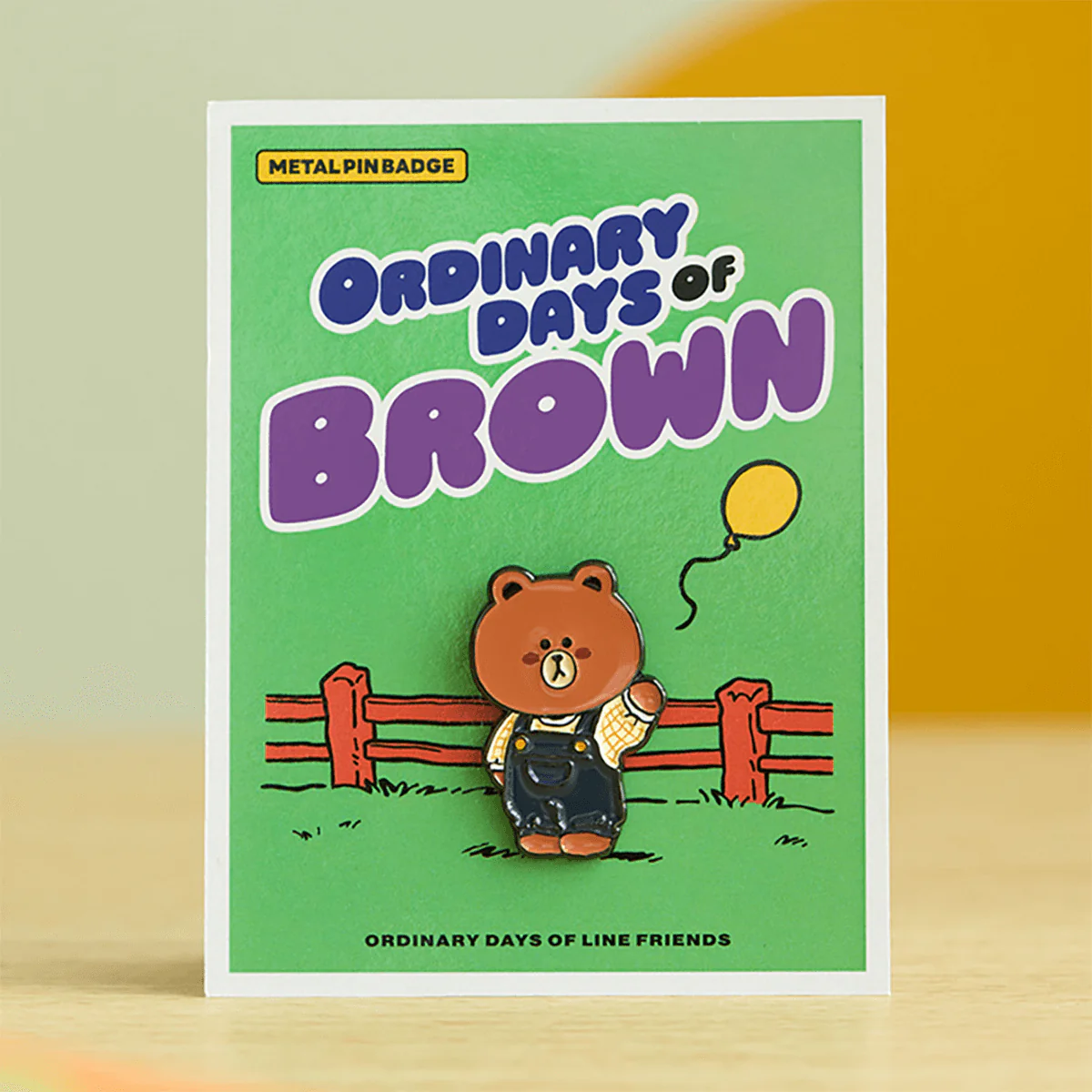LINE FRIENDS Ordinary Days Badge Set - Image 2