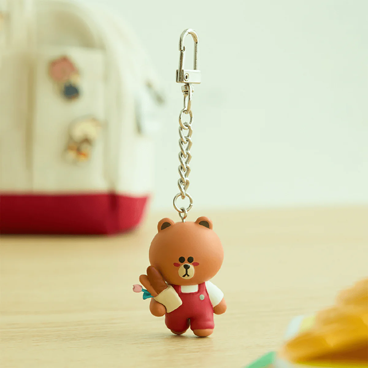 LINE FRIENDS Ordinary Days  Figure Keyring - Image 2