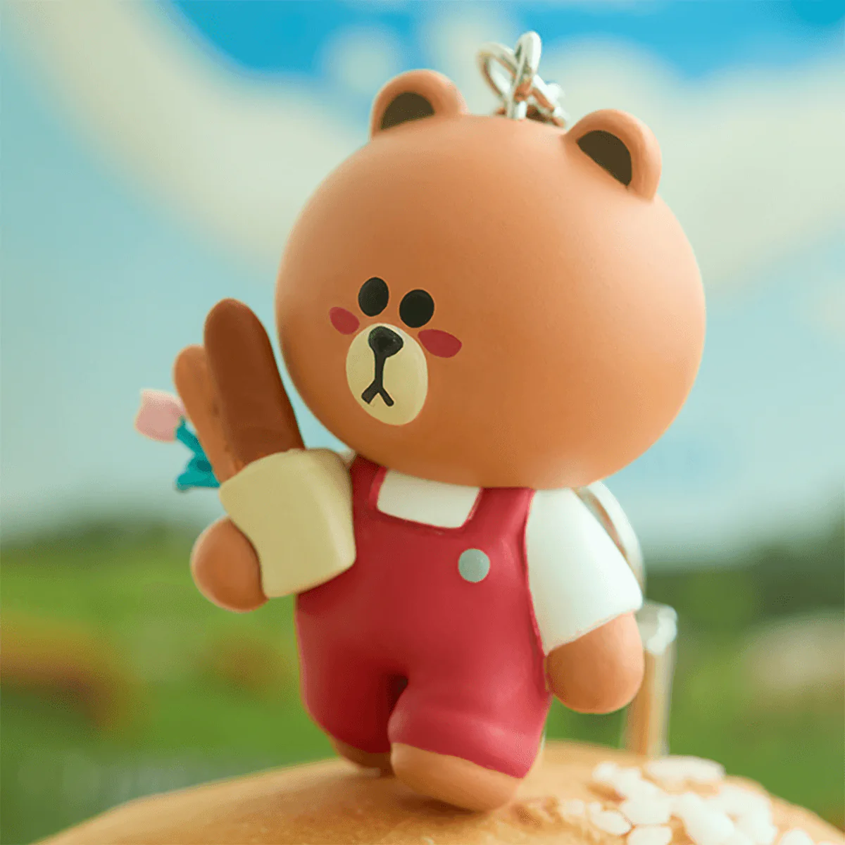 LINE FRIENDS Ordinary Days  Figure Keyring - Image 3