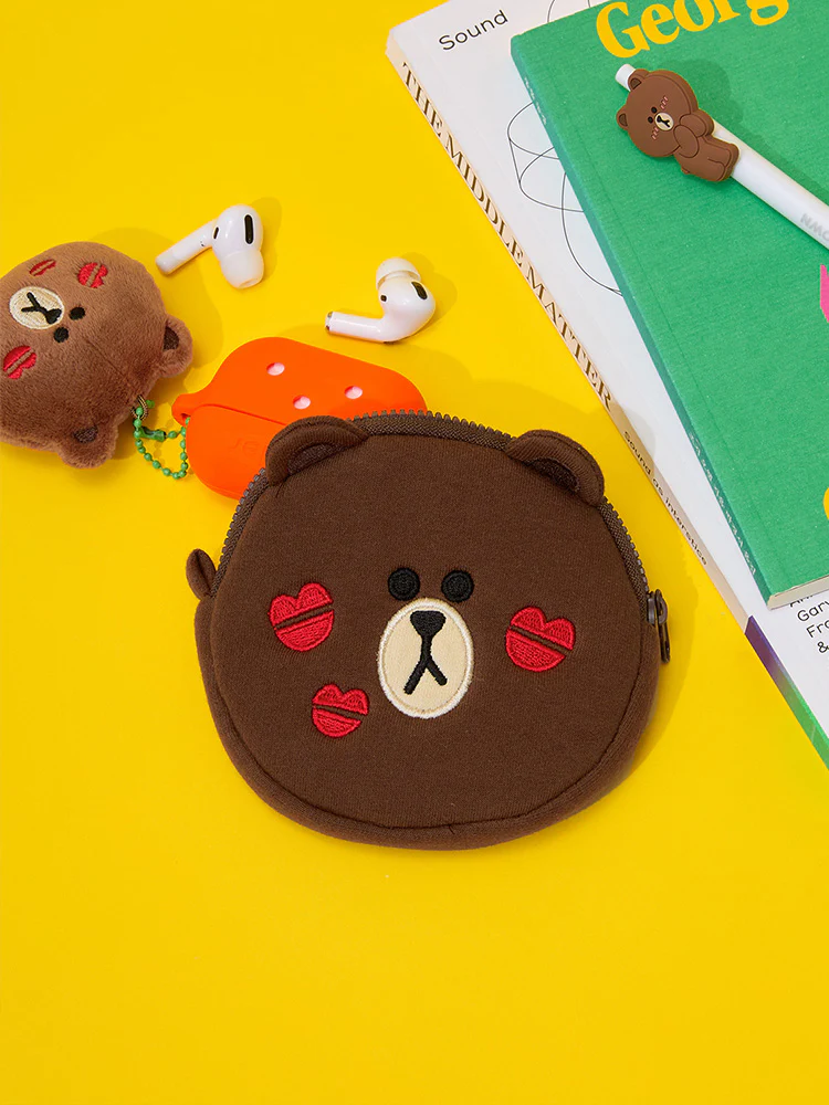LINE FRIENDS Original Face Pouch - Image 5