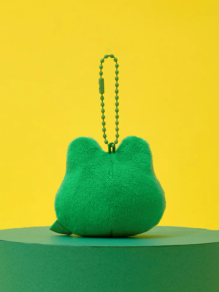 LINE FRIENDS Original Plush Face Keyring - Image 12