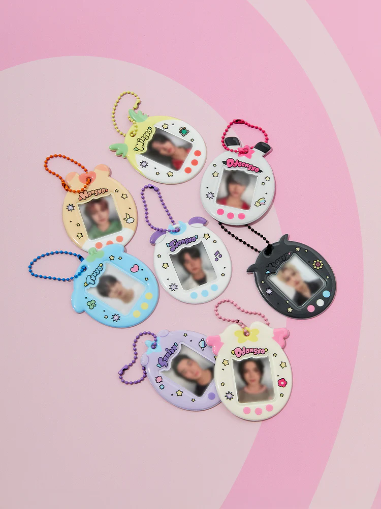 MIGHTEEZ ID Photo Card Holder Keyring