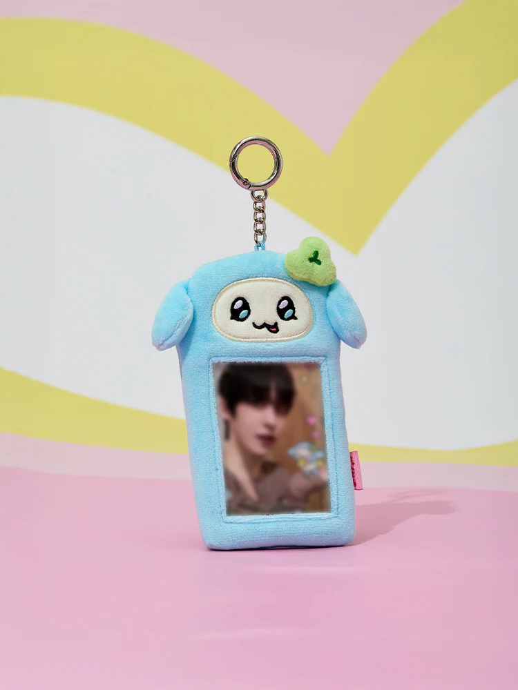 MIGHTEEZ Plush Photo Card Holder Keyring - Image 5