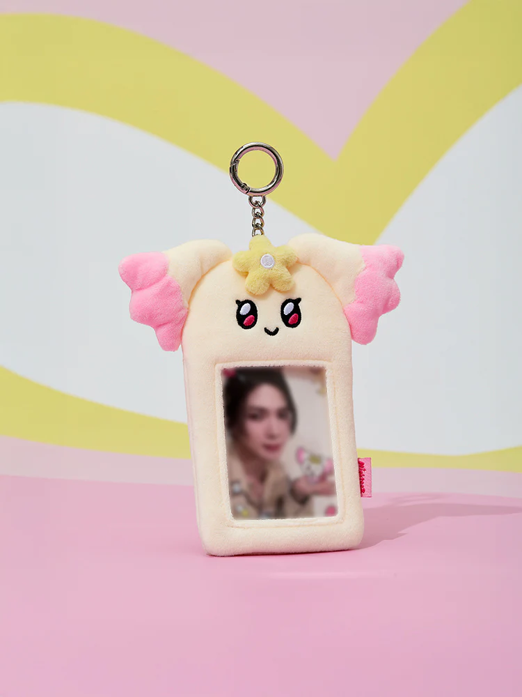 MIGHTEEZ Plush Photo Card Holder Keyring - Image 6