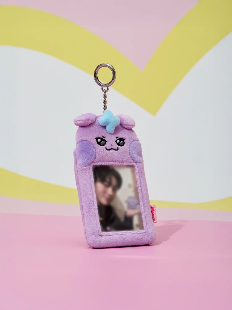 MIGHTEEZ Plush Photo Card Holder Keyring - Image 7