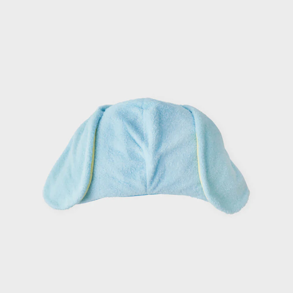 NewJeans bunini Hooded Blanket (Blue) - Image 2