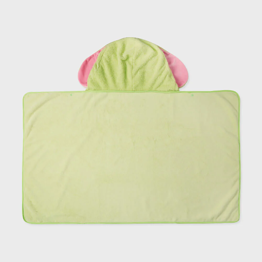 NewJeans bunini Hooded Blanket (Green) - Image 5