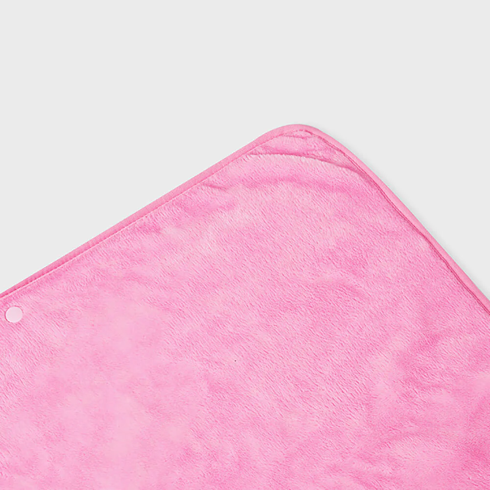 NewJeans bunini Hooded Blanket (Pink) - Image 6