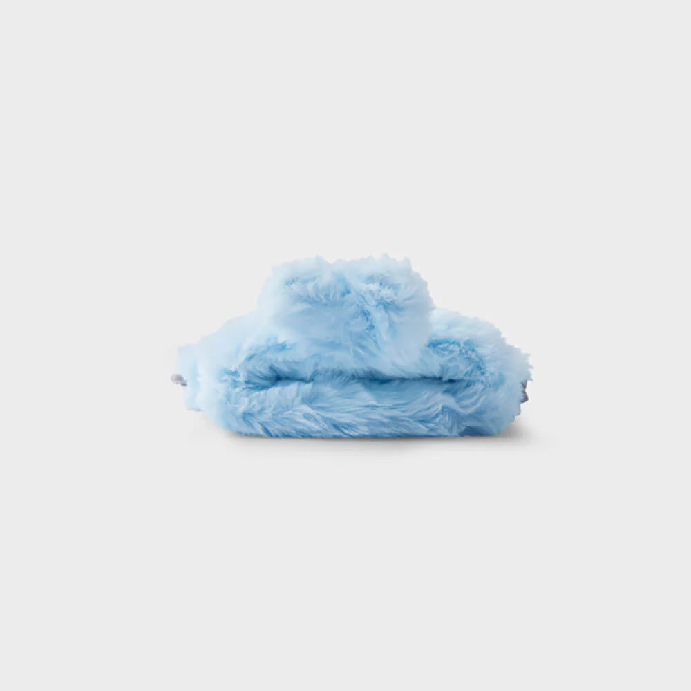 NewJeans bunini Plush Crossbody Mini Bag (Blue) - Image 6
