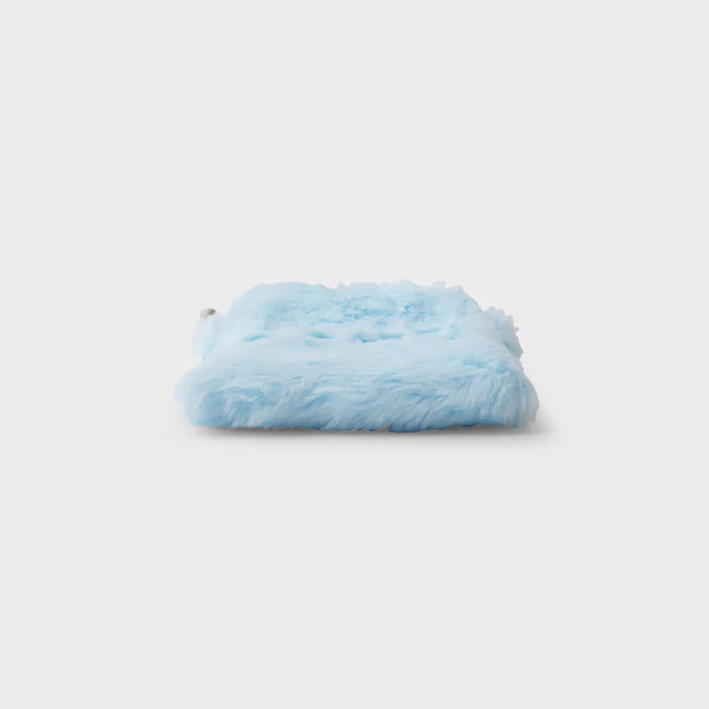 NewJeans bunini Plush Crossbody Mini Bag (Blue) - Image 7