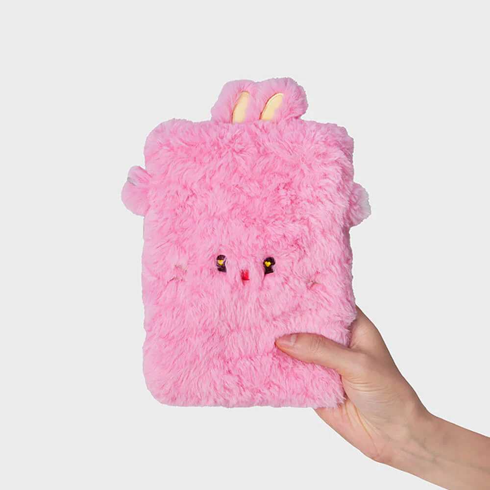 NewJeans bunini Plush Crossbody Mini Bag (Pink) - Image 2