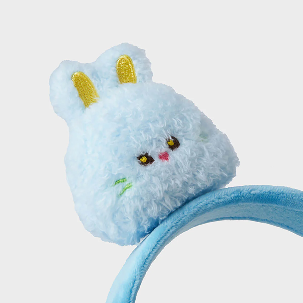NewJeans bunini Plush Headband (Blue) - Image 4