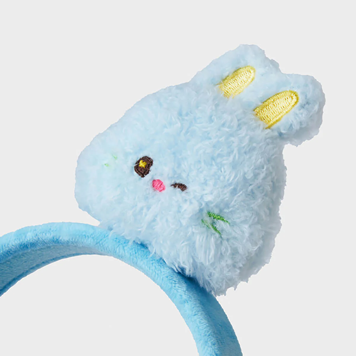 NewJeans bunini Plush Headband (Blue) - Image 5