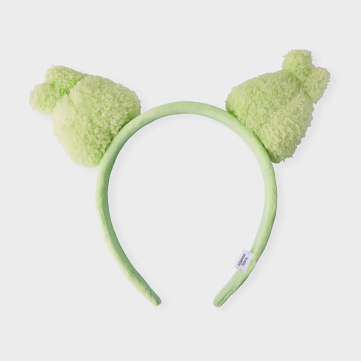 NewJeans bunini Plush Headband (Green) - Image 3