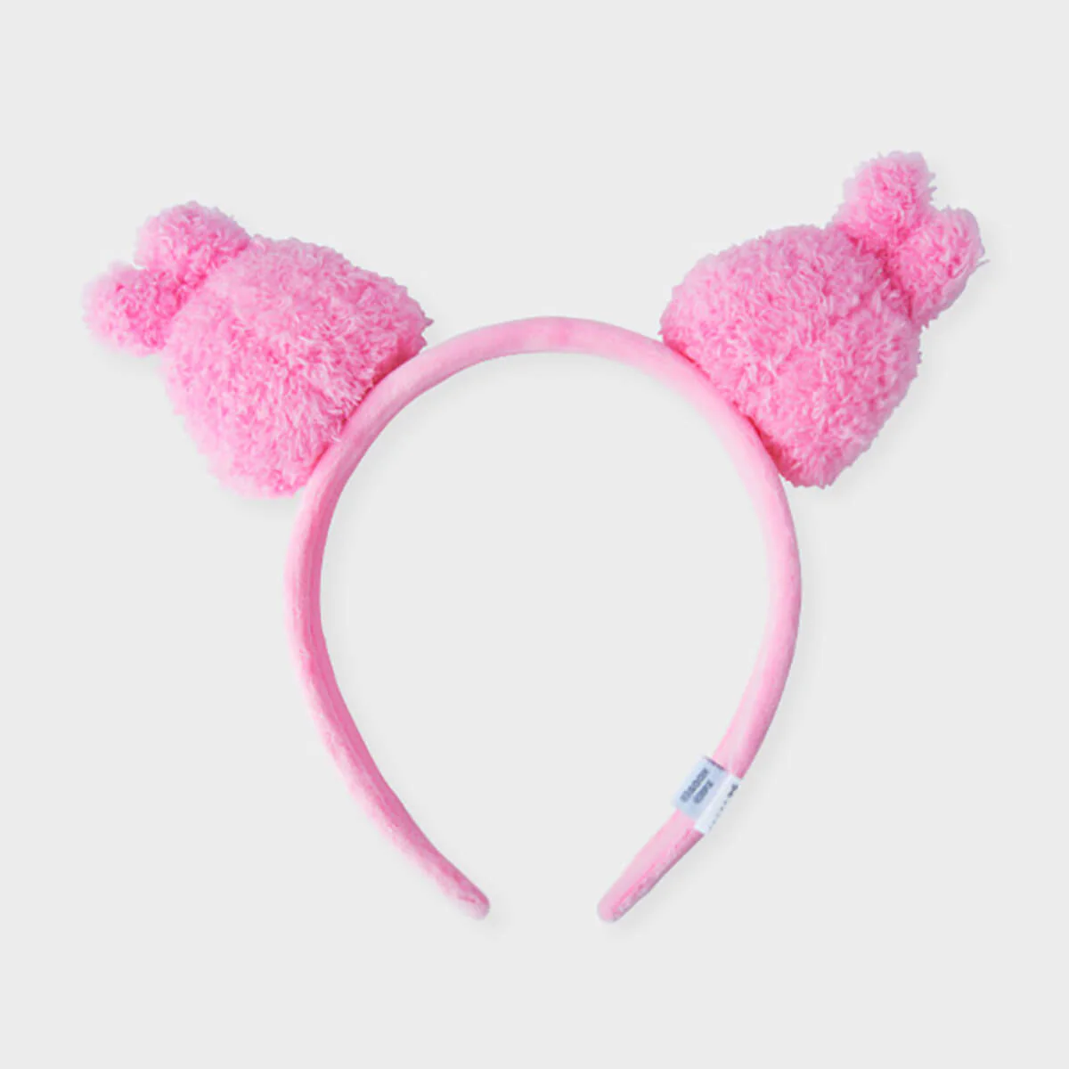 NewJeans bunini Plush Headband (Pink) - Image 3