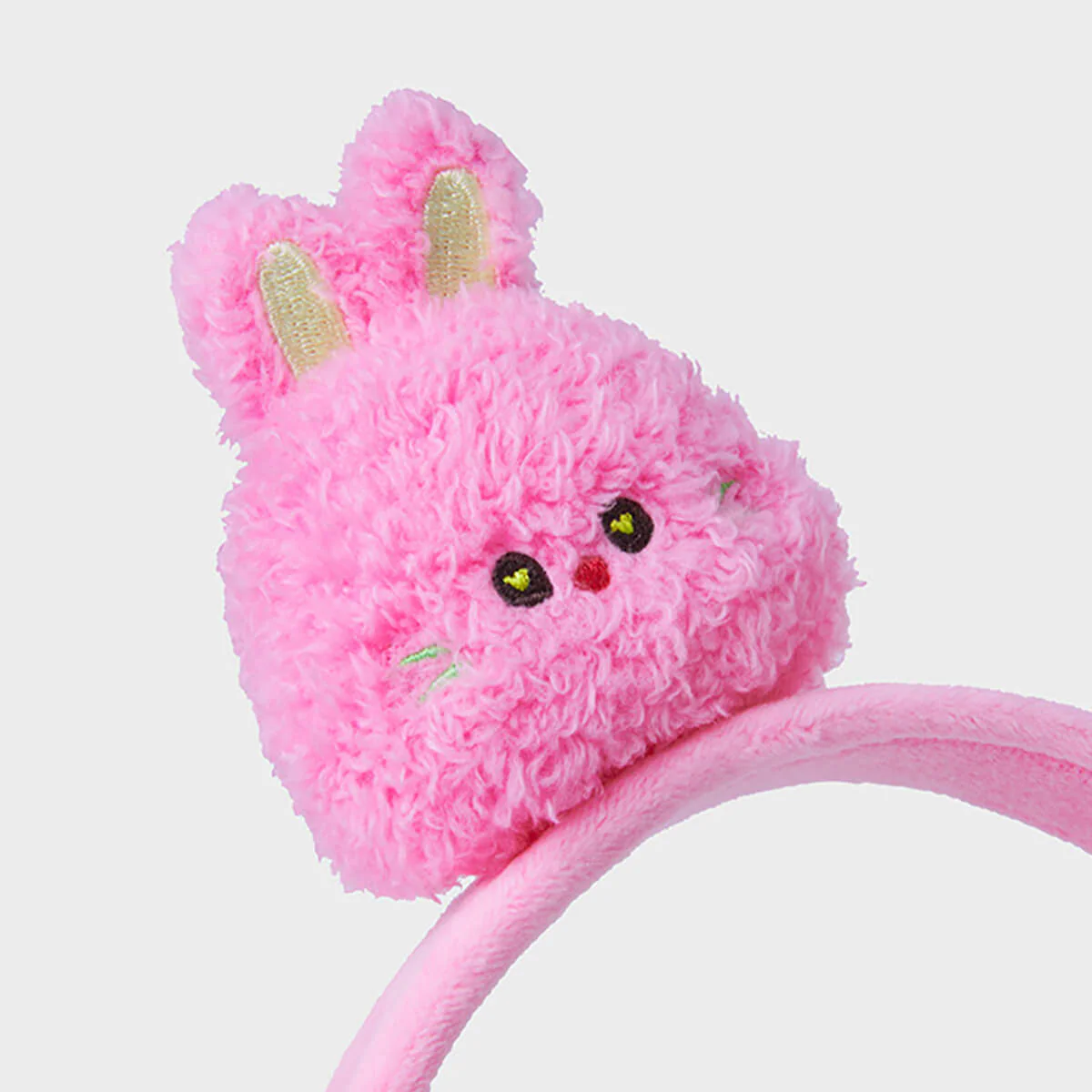 NewJeans bunini Plush Headband (Pink) - Image 4