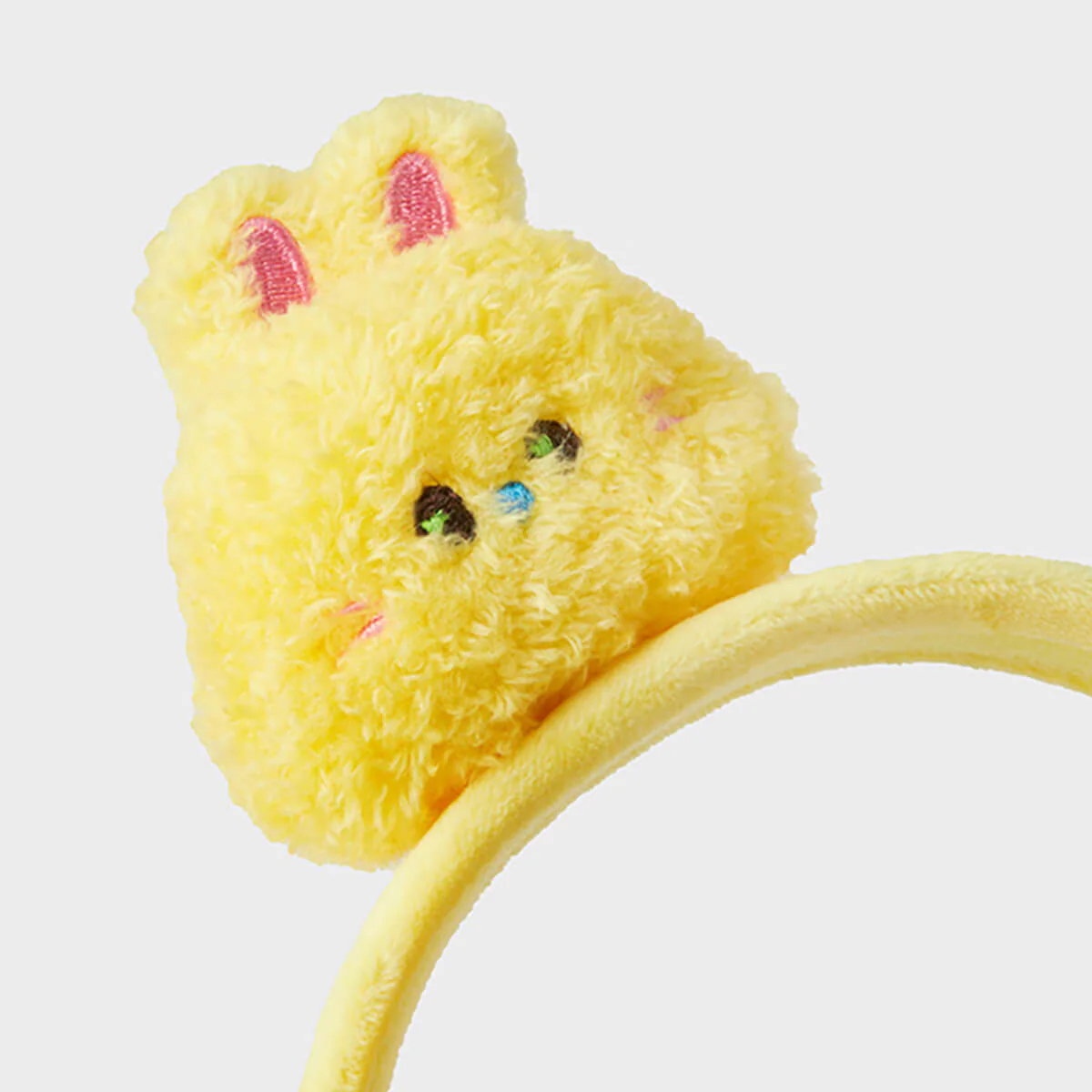 NewJeans bunini Plush Headband (Yellow) - Image 4