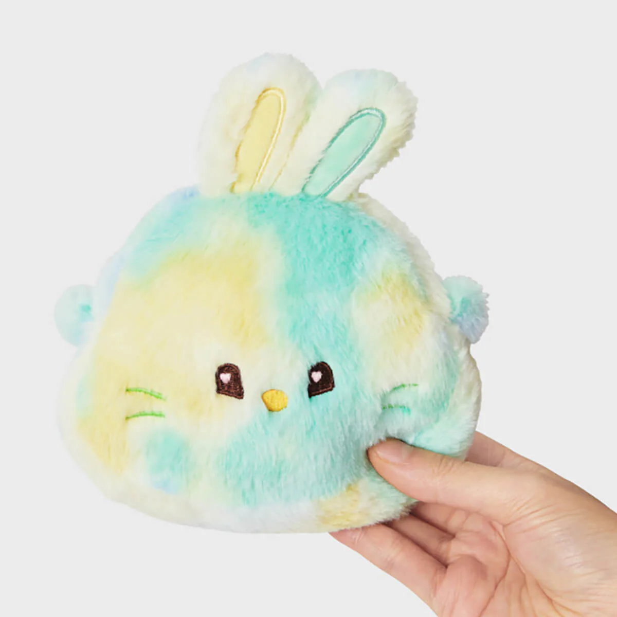NewJeans bunini Plush Mini Pouch (Yellow Mixed) - Image 2
