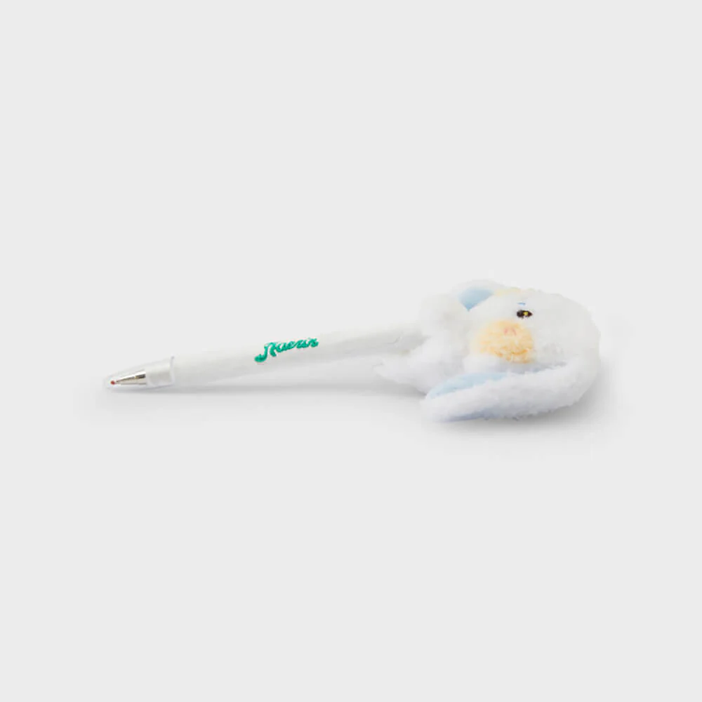 NewJeans bunini Plush Pen (White) - Image 4