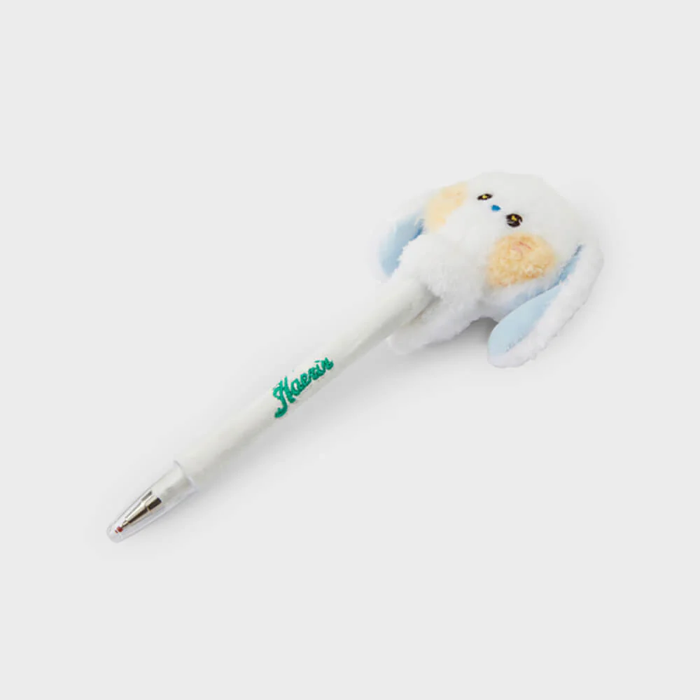 NewJeans bunini Plush Pen (White) - Image 5