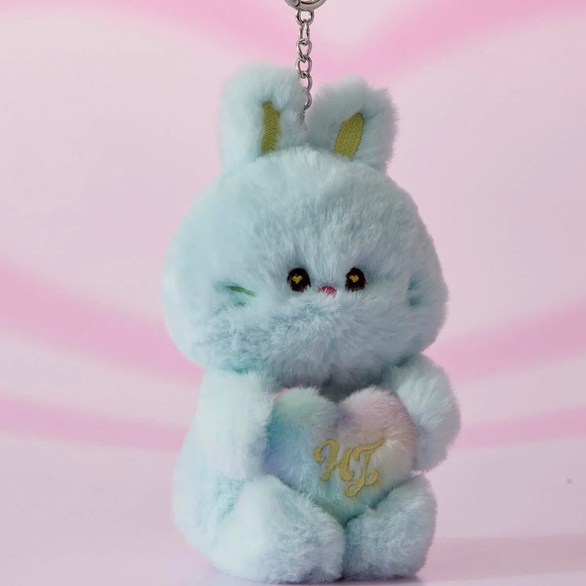NewJeans bunini Talking Bag Charm Doll (BLUE) - Image 2