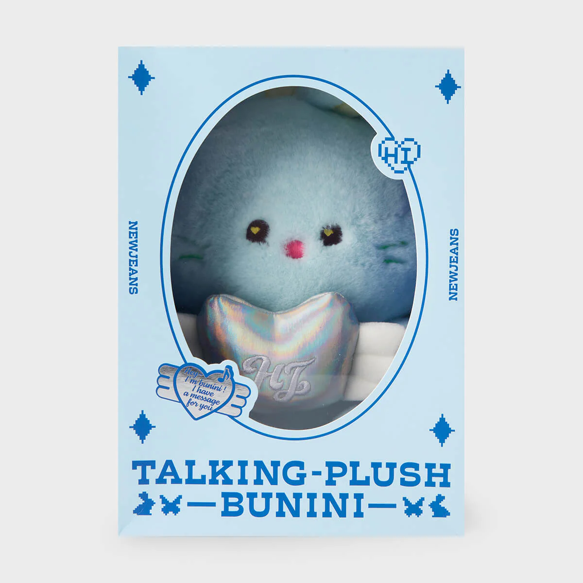 NewJeans bunini Talking Plush (BLUE) - Image 10