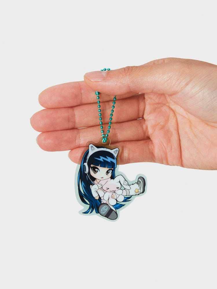 NewJeans Get Up Acrylic Keyring (HAERIN) - Image 2
