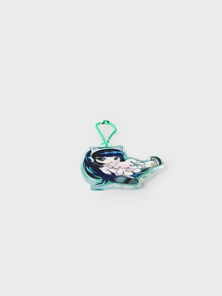 NewJeans Get Up Acrylic Keyring (HAERIN) - Image 6